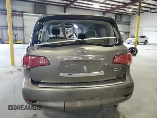 2013 Infiniti QX56 with VIN JN8AZ2NC4D9330416, listed as a Copart auction lot 70080304 with 0 mi miles and Salvage Title. Bid and sale history available at carsss.com. Image 6.