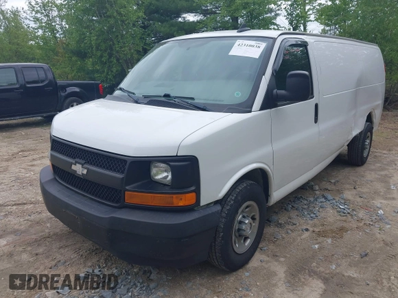 2017 Chevrolet Express Cargo z VIN 1GCWGBFF4H1289693, wystawiony jako IAAI lot #42310038 z przebiegiem 152 692 mil mil oraz . Historia ofert i sprzedaży dostępna na DreamBid. Obrazek 17.