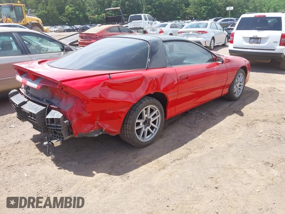 2002 Chevrolet Camaro Z28 z VIN 2G1FP22G222101109, wystawiony jako IAAI lot #39531558 z przebiegiem 100 136 mil mil oraz . Historia ofert i sprzedaży dostępna na DreamBid. Obrazek 4.