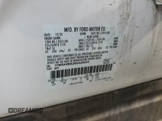 2022 Ford Explorer z VIN 1FMSK8BB2NGA28229, wystawiony jako Copart lot #49720615 z przebiegiem 13 450 mil mil oraz Nie do naprawy • Non repairable. Historia ofert i sprzedaży dostępna na DreamBid. Obrazek 13.