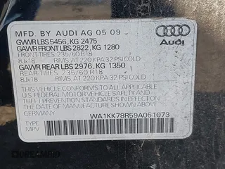 2009 Audi Q5 Premium Plus z VIN WA1KK78R59A051073, wystawiony jako IAAI lot #42236018 z przebiegiem 184 243 mil mil oraz . Historia ofert i sprzedaży dostępna na DreamBid. Obrazek 9.