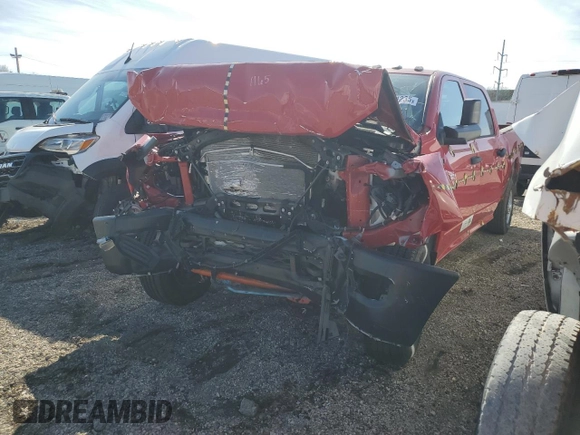 2020 Ram 2500 Tradesman with VIN 3C6UR5HJ8LG101165, listed as a Copart auction lot 48581235 with 19 mi miles and Non Repairable. Bid and sale history available at carsss.com. Image 1.