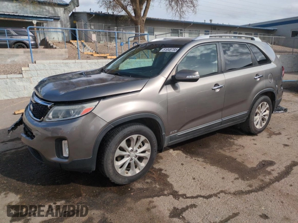 2014 Kia Sorento EX with VIN 5XYKUDA73EG497319, listed as a Copart auction lot 51048785 with 148,936 mi miles and Salvage Title. Bid and sale history available at carsss.com. Image 1.