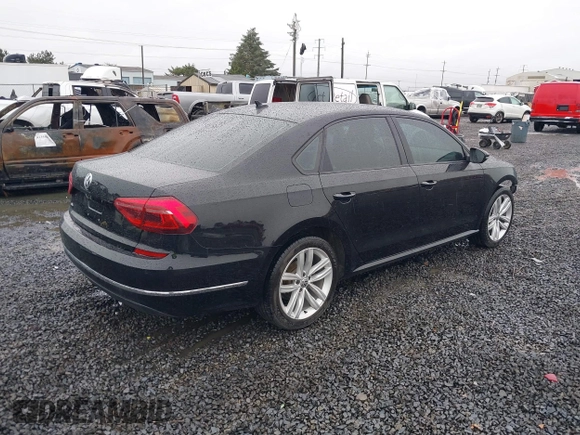 2019 Volkswagen Passat 2.0T Wolfsburg Edition with VIN 1VWLA7A39KC011539, listed as a IAAI auction lot 41616136 with 54,652 mi miles. Bid and sale history available at carsss.com. Image 4.
