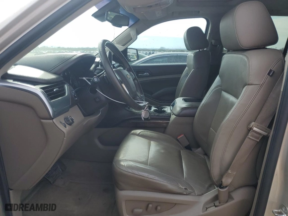 2015 Chevrolet Tahoe LT with VIN 1GNSCBKC0FR295597, listed as a Copart auction lot 89317195 with 144,036 mi miles and Salvage Title. Bid and sale history available at carsss.com. Image 7.