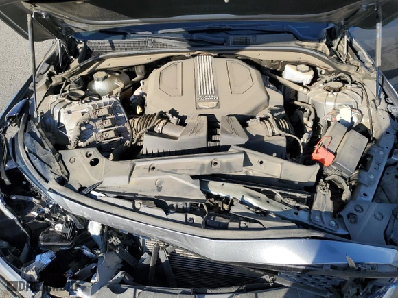 2021 Cadillac CT5 Premium Luxury with VIN 1G6DN5RW4M0132727, listed as a Copart auction lot 81194194 with 31,232 mi miles and Salvage Title. Bid and sale history available at carsss.com. Image 11.