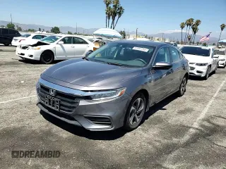 2019 Honda Insight EX with VIN 19XZE4F59KE001449, listed as a Copart auction lot 61997265 with 93,181 mi miles and Salvage title. Bid and sale history available at DreamBid. Image 13.