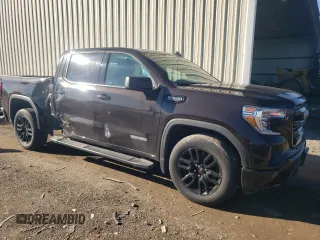 2020 GMC Sierra 1500 Elevation with VIN 3GTP8CED9LG208138, listed as a Copart auction lot 87689565 with 32,563 mi miles and Salvage Title. Bid and sale history available at DreamBid. Image 4.