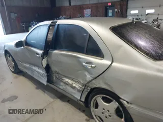 2003 Mercedes-Benz S 500 with VIN WDBNG84J93A360917, listed as a IAAI auction lot 39171730 with 134,495 mi miles and . Bid and sale history available at DreamBid. Image 17.
