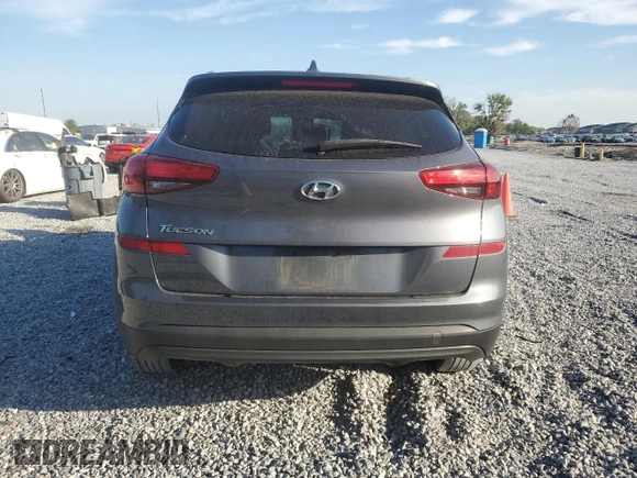 2021 Hyundai Tucson Value with VIN KM8J33A49MU343320, listed as a Copart auction lot 50803645 with Not Provided miles and Non Repairable. Bid and sale history available at DreamBid. Image 6.