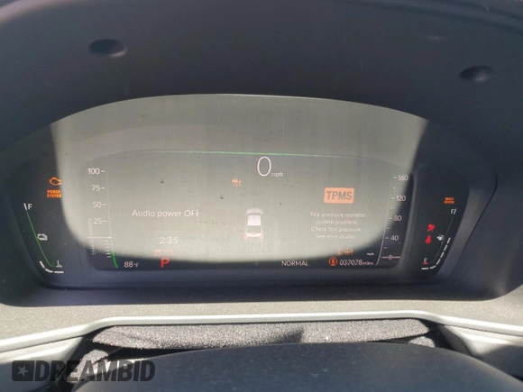 2024 Honda Accord Sport-L with VIN 1HGCY2F7XRA071060, listed as a Copart auction lot 57798775 with 37,078 mi miles and Salvage title. Bid and sale history available at DreamBid. Image 9.
