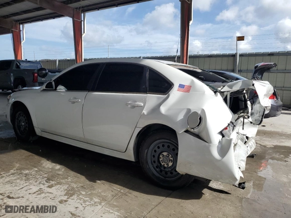 2009 Chevrolet Impala Police Police with VIN 2G1WS57M191281049, listed as a Copart auction lot 69578034 with 109,459 mi miles and Salvage Title. Bid and sale history available at carsss.com. Image 2.