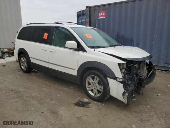 2010 Dodge Grand Caravan SXT with VIN 2D4RN5DX2AR308035, listed as a Copart auction lot 47489845 with 223,596 mi miles and Non Repairable. Bid and sale history available at carsss.com. Image 4.