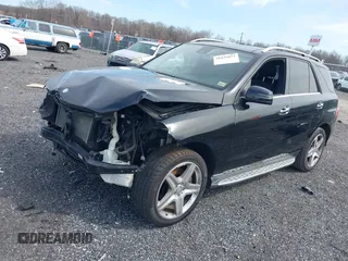 2015 Mercedes-Benz M 400 with VIN 4JGDA5GB9FA594766, listed as a IAAI auction lot 41835853 with 106,873 mi miles and . Bid and sale history available at DreamBid. Image 2.