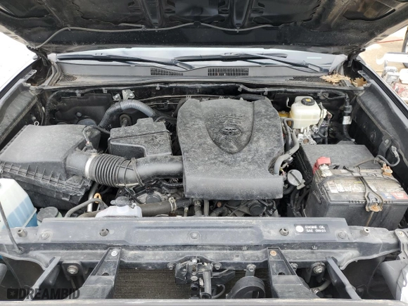 2017 Toyota Tacoma SR5 with VIN 3TMCZ5AN2HM106646, listed as a Copart auction lot 51090235 with 112,121 mi miles and Salvage Title. Bid and sale history available at carsss.com. Image 11.