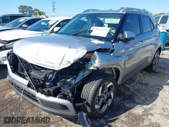 2024 Hyundai Venue SEL with VIN KMHRC8A30RU317543, listed as a IAAI auction lot 41978170 with 10,372 mi miles and . Bid and sale history available at DreamBid. Image 6.