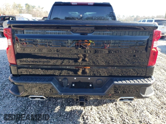 2024 Chevrolet Silverado 1500 Custom Trail Boss with VIN 3GCUDCED8RG411528, listed as a Copart auction lot 45971965 with 16,829 mi miles and Salvage Title. Bid and sale history available at carsss.com. Image 6.