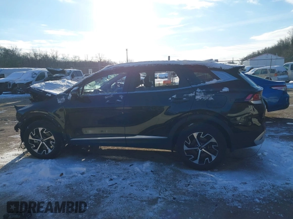 2023 Kia Sportage EX with VIN KNDPVCAG7P7025489, listed as a IAAI auction lot 41226567 with Not Provided miles and . Bid and sale history available at carsss.com. Image 13.