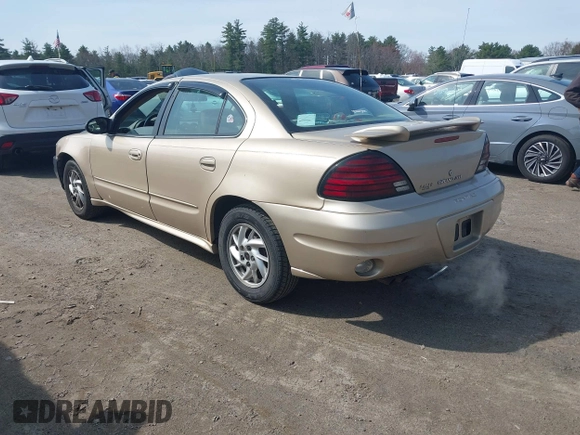 2004 Pontiac Grand Am SE1 z VIN 1G2NF52E34C244504, wystawiony jako IAAI lot #42070935 z przebiegiem 87 374 mil mil oraz . Historia ofert i sprzedaży dostępna na DreamBid. Obrazek 3.