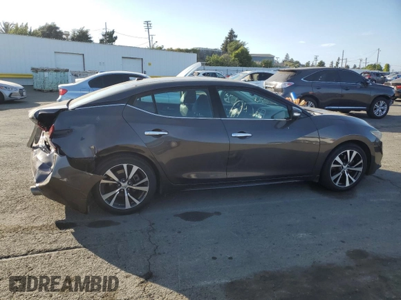 2016 Nissan Maxima SL with VIN 1N4AA6AP4GC900754, listed as a Copart auction lot 60664465 with 72,218 mi miles and Salvage title. Bid and sale history available at DreamBid. Image 3.