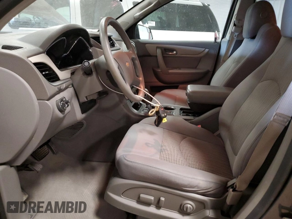 2013 Chevrolet Traverse LS with VIN 1GNKRFKD8DJ258016, listed as a Copart auction lot 48556635 with 150,679 mi miles and Clean Title. Bid and sale history available at carsss.com. Image 7.