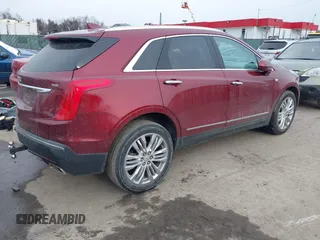 2017 Cadillac XT5 Premium Luxury AWD with VIN 1GYKNERS8HZ119329, listed as a IAAI auction lot 41342442 with 168,320 mi miles. Bid and sale history available at carsss.com. Image 4.