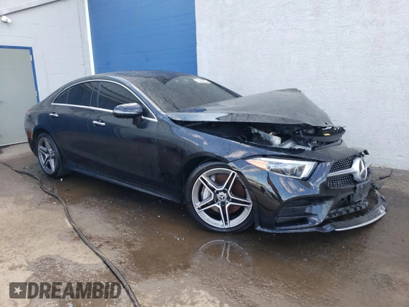 2019 Mercedes-Benz CLS with VIN WDD2J5KB7KA039480, listed as a Copart auction lot 69989344 with 37,854 mi miles and Clean Title. Bid and sale history available at carsss.com. Image 4.