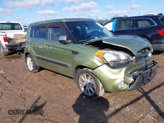 2012 Kia Soul + with VIN KNDJT2A65C7431102, listed as a IAAI auction lot 40795168 with 78,288 mi miles. Bid and sale history available at carsss.com. Image 1.