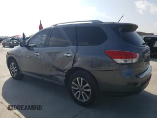 2015 Nissan Pathfinder SV with VIN 5N1AR2MMXFC657328, listed as a Copart auction lot 85282204 with 194,056 mi miles and Clean title. Bid and sale history available at DreamBid. Image 2.