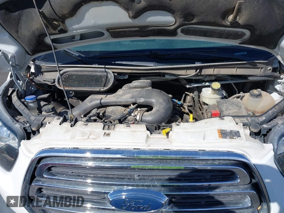 2018 Ford Transit with VIN 1FTBW2CM7JKA88309, listed as a IAAI auction lot 41627728 with 55,613 mi miles and . Bid and sale history available at DreamBid. Image 10.