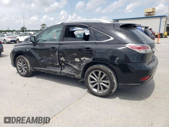 2015 Lexus RX 350 with VIN 2T2BK1BA1FC259489, listed as a Copart auction lot 54937875 with 75,939 mi miles and Salvage Title. Bid and sale history available at DreamBid. Image 2.