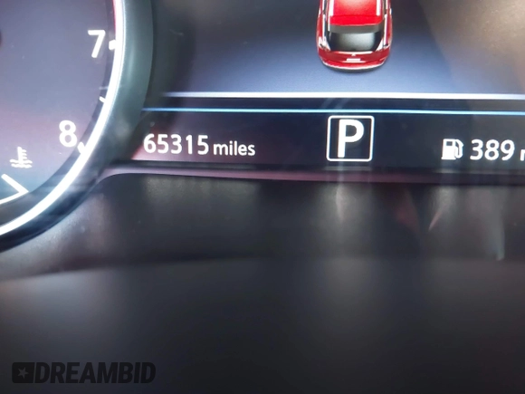 2019 Nissan Murano S with VIN 5N1AZ2MS9KN108121, listed as a IAAI auction lot 41880645 with 65,315 mi miles. Bid and sale history available at carsss.com. Image 15.