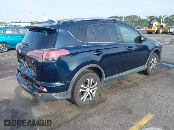 2017 Toyota RAV4 LE with VIN JTMZFREV4HJ136104, listed as a IAAI auction lot 42077699 with 120,360 mi miles and . Bid and sale history available at carsss.com. Image 4.
