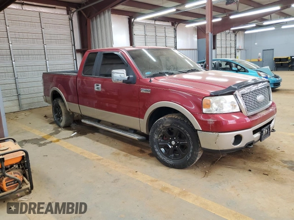2007 Ford F-150 XLT with VIN 1FTPX14V07FA65024, listed as a Copart auction lot 45940985 with 0 mi miles and Salvage Title. Bid and sale history available at carsss.com. Image 4.