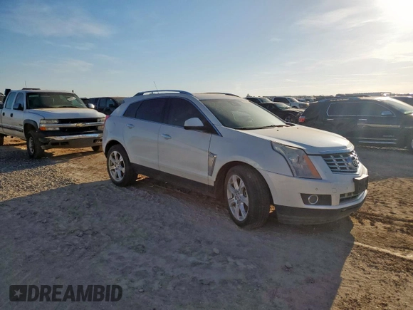 2016 Cadillac SRX Performance Collection with VIN 3GYFNCE37GS573748, listed as a Copart auction lot 66300135 with 136,619 mi miles and Salvage title. Bid and sale history available at DreamBid. Image 4.