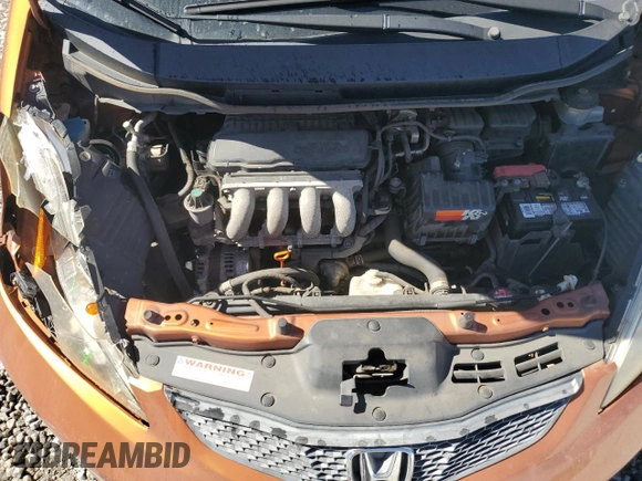 2009 Honda Fit Sport with VIN JHMGE88469S039293, listed as a Copart auction lot 47096105 with 227,975 mi miles and Salvage Title. Bid and sale history available at carsss.com. Image 11.