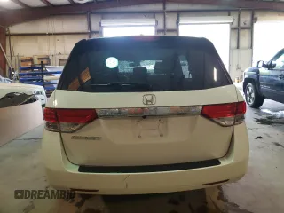 2017 Honda Odyssey EX-L with VIN 5FNRL5H66HB005558, listed as a Copart auction lot 51144495 with 26,128 mi miles and Salvage Title. Bid and sale history available at DreamBid. Image 6.