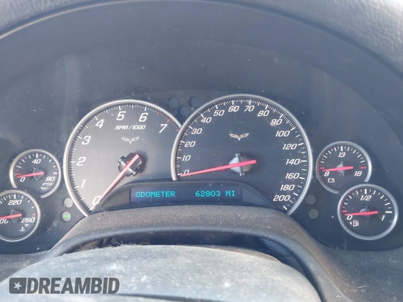 2012 Chevrolet Corvette 3LT с VIN 1G1YG2DW3C5110968, выставлен на аукционе IAAI как лот 42610660 с пробегом 62 803 миль миль и . История ставок и продаж доступна на DreamBid. Изображение 7.