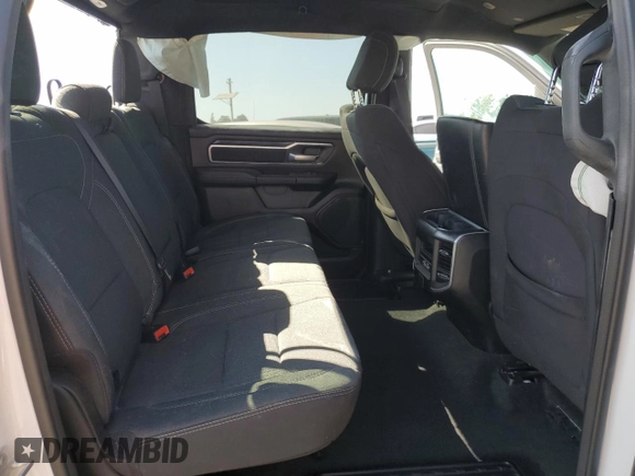 2023 Ram 1500 Big Horn with VIN 1C6SRFFT5PN652314, listed as a Copart auction lot 59323735 with 28,721 mi miles and Salvage title. Bid and sale history available at DreamBid. Image 10.