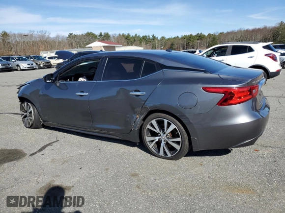 2016 Nissan Maxima S with VIN 1N4AA6AP4GC380930, listed as a Copart auction lot 50172465 with 152,396 mi miles and Salvage Title. Bid and sale history available at DreamBid. Image 2.