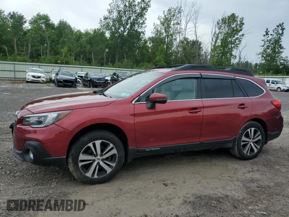 2018 Subaru Outback Limited with VIN 4S4BSENC6J3357634, listed as a Copart auction lot 63216895 with 84,738 mi miles and Salvage title. Bid and sale history available at DreamBid. Image 1.