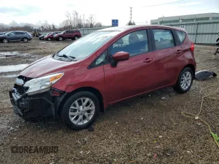 2016 Nissan Note SV with VIN 3N1CE2CP7GL376715, listed as a Copart auction lot 51152305 with 24,870 mi miles and Salvage Title. Bid and sale history available at DreamBid. Image 1.