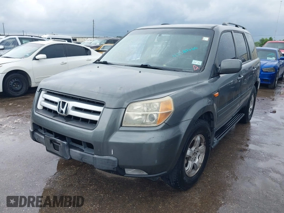 2008 Honda Pilot EX-L with VIN 5FNYF28548B007852, listed as a IAAI auction lot 42387060 with 261,023 mi miles and . Bid and sale history available at DreamBid. Image 2.