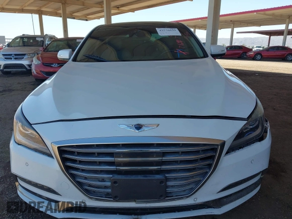 2018 Genesis G80 3.8L with VIN KMHGN4JE3JU216089, listed as a IAAI auction lot 42576639 with 57,382 mi miles and . Bid and sale history available at DreamBid. Image 12.