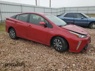 2019 Toyota Prius LE with VIN JTDL9RFU7K3005859, listed as a Copart auction lot 61030765 with 74,022 mi miles and Salvage title. Bid and sale history available at DreamBid. Image 4.