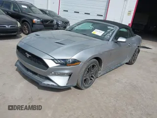 2020 Ford Mustang EcoBoost with VIN 1FATP8UH1L5137310, listed as a IAAI auction lot 41672021 with 90,246 mi miles. Bid and sale history available at carsss.com. Image 2.