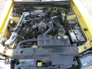 2002 Ford Mustang GT Deluxe with VIN 1FAFP42X72F136641, listed as a Copart auction lot 59294015 with 189,350 mi miles and Salvage title. Bid and sale history available at DreamBid. Image 11.