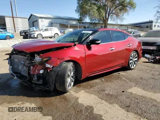 2023 Nissan Maxima Platinum with VIN 1N4AA6FV2PC507438, listed as a Copart auction lot 73035204 with 16,735 mi miles and Salvage Title. Bid and sale history available at carsss.com. Image 1.