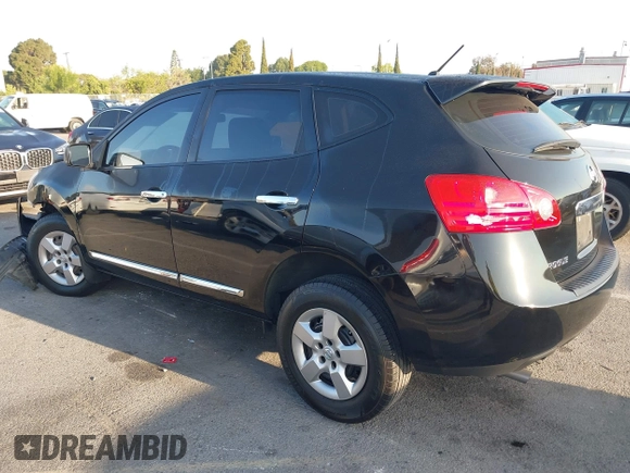 2013 Nissan Rogue S with VIN JN8AS5MT3DW506414, listed as a IAAI auction lot 42136028 with 38,851 mi miles. Bid and sale history available at carsss.com. Image 3.