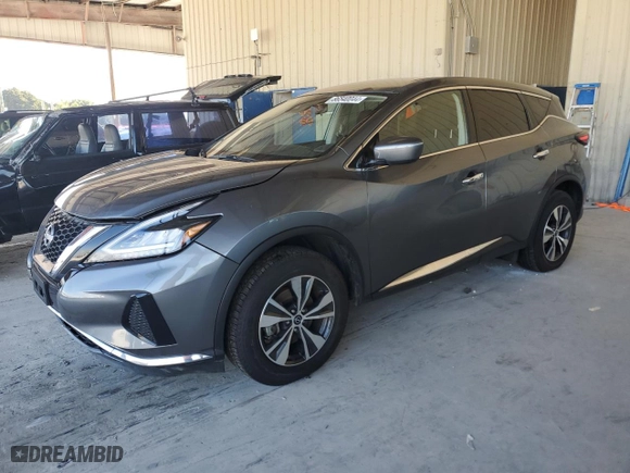 2023 Nissan Murano S with VIN 5N1AZ2AJ2PC139998, listed as a Copart auction lot 86540044 with 23,536 mi miles and Salvage Title. Bid and sale history available at carsss.com. Image 1.